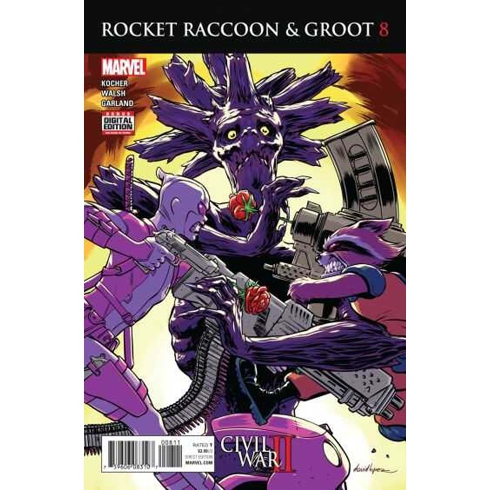 ROCKET RACCOON AND GROOT # 8