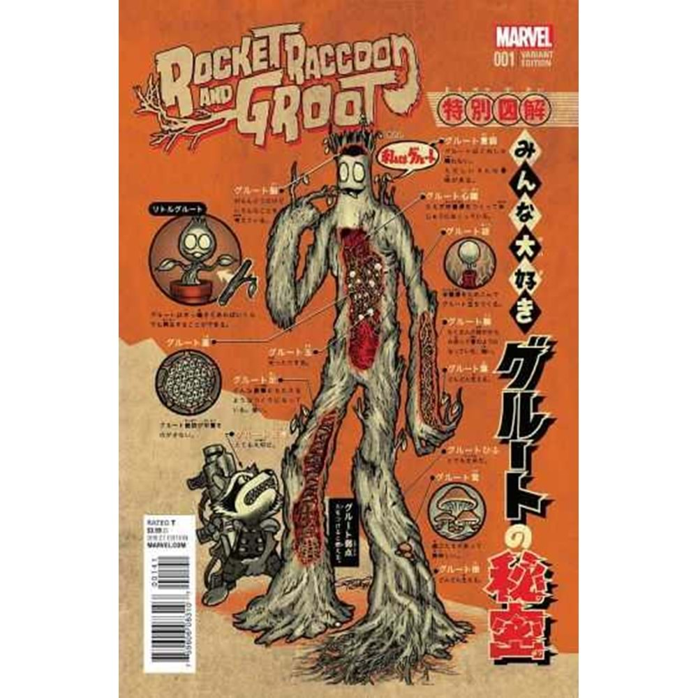 ROCKET RACCOON AND GROOT # 1 1:25 SUPERLOG VARIANT