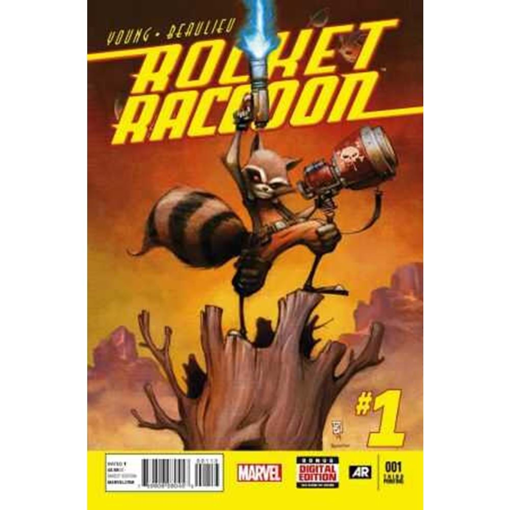 ROCKET RACCOON (2014) # 1 THIRD PRINTING