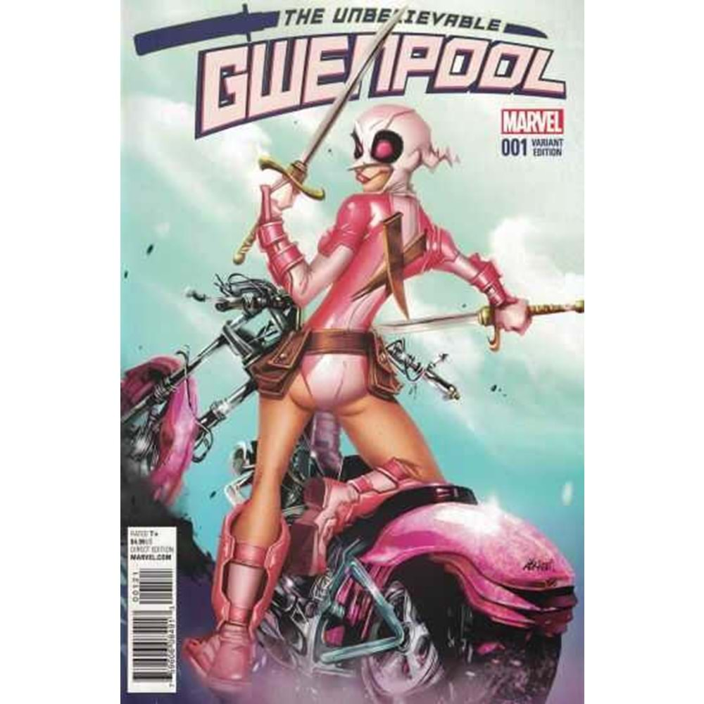 UNBELIEVABLE GWENPOOL # 1 1:25 HERRERA VARIANT