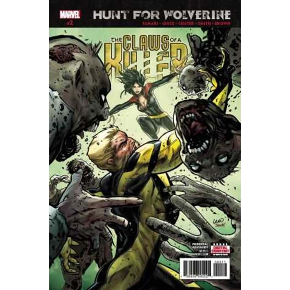 HUNT FOR WOLVERINE THE CLAWS OF A KILLER # 2