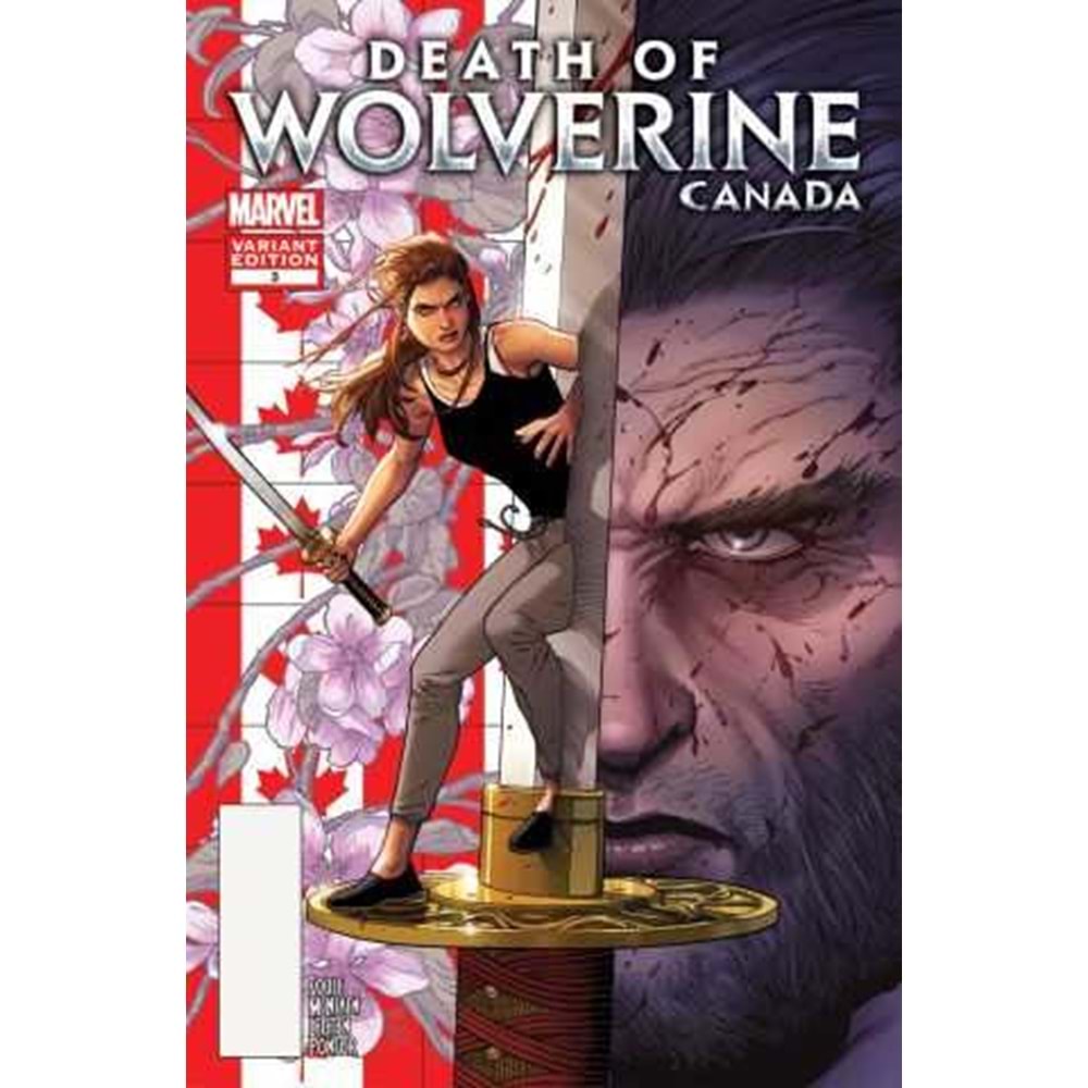 DEATH OF WOLVERINE # 3 CANADA VARIANT