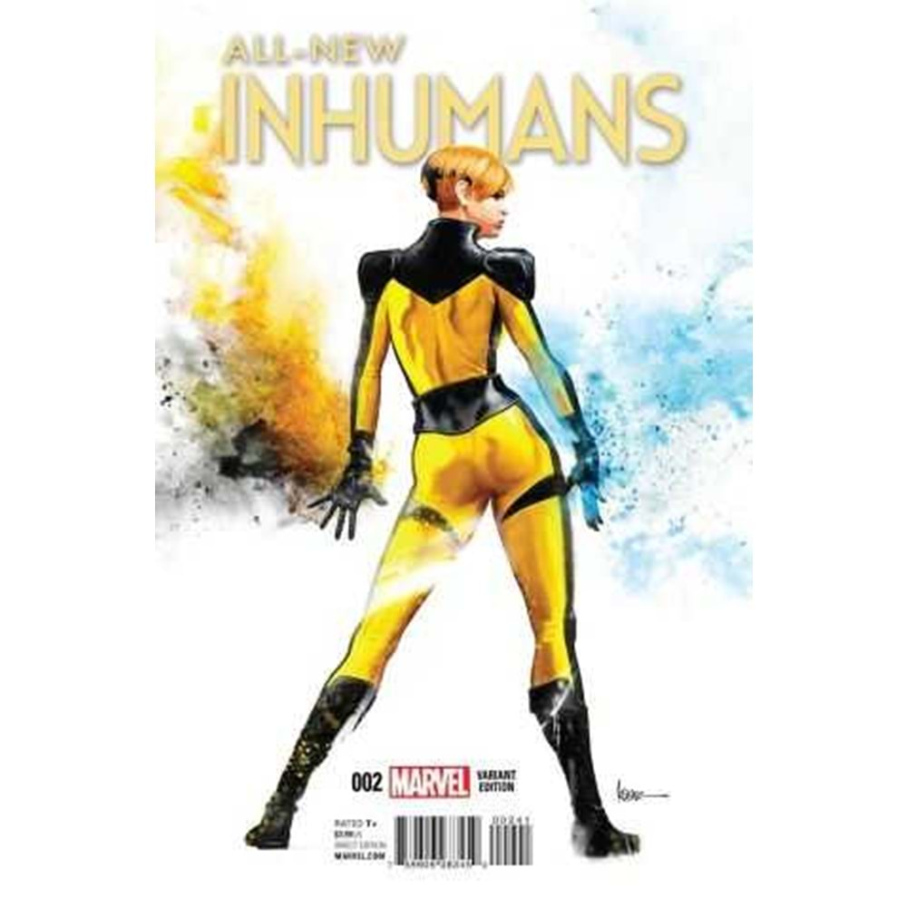 ALL NEW INHUMANS # 2 1:25 ANDREWS VARIANT