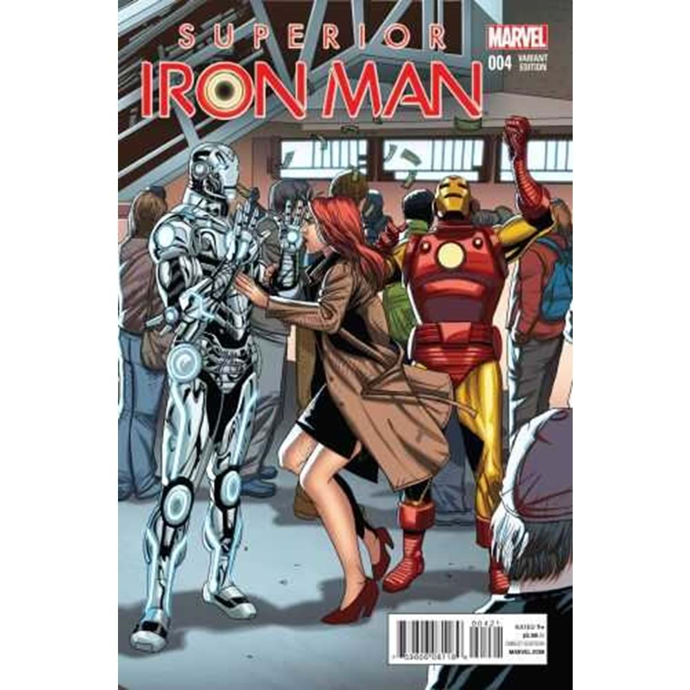 SUPERIOR IRON MAN # 4 1:20 LARROCA WELCOME HOME VARIANT