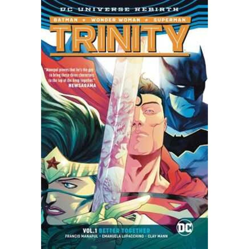 TRINITY (REBIRTH) VOL 1 BETTER TOGETHER HC