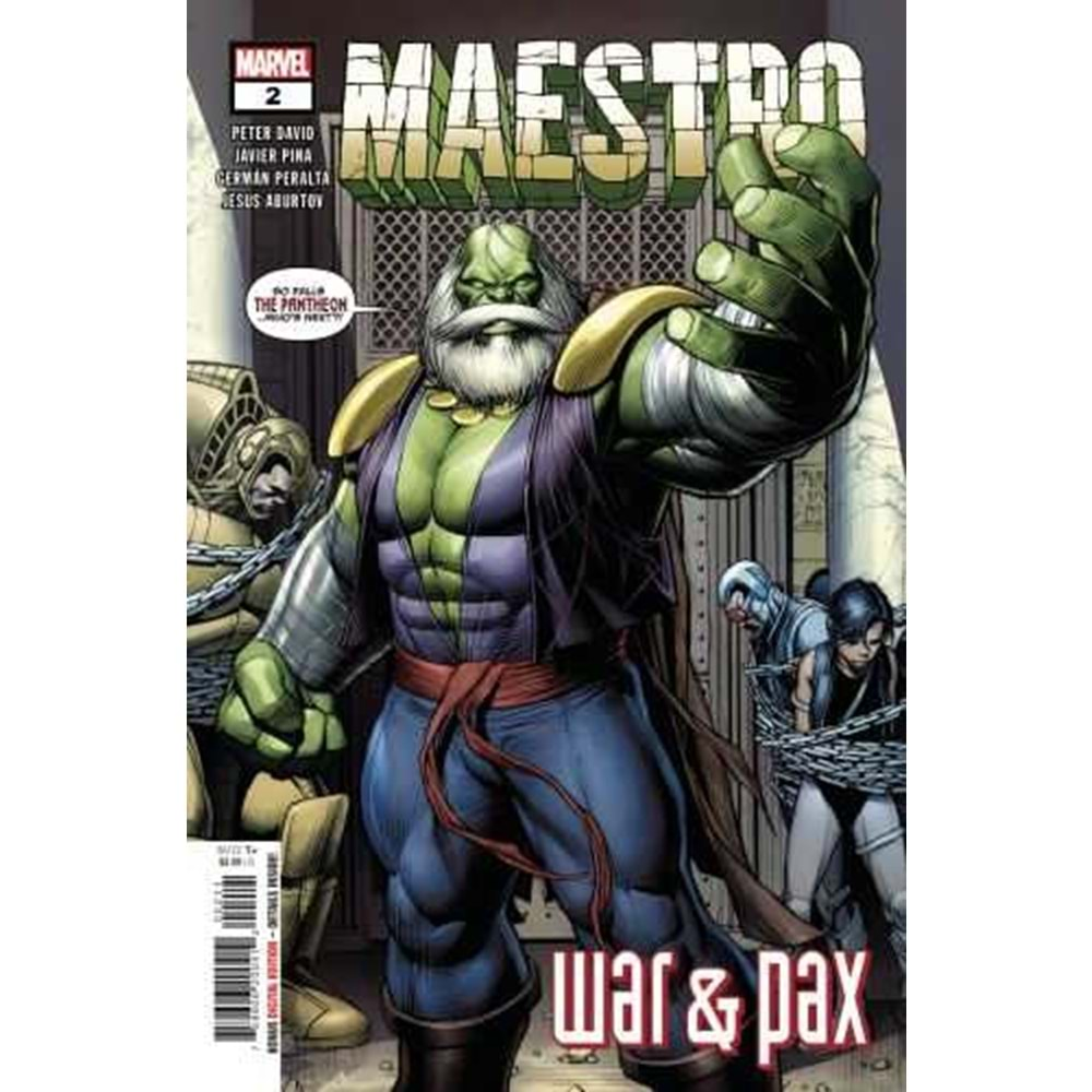 MAESTRO WAR AND PAX # 2 (OF 5)