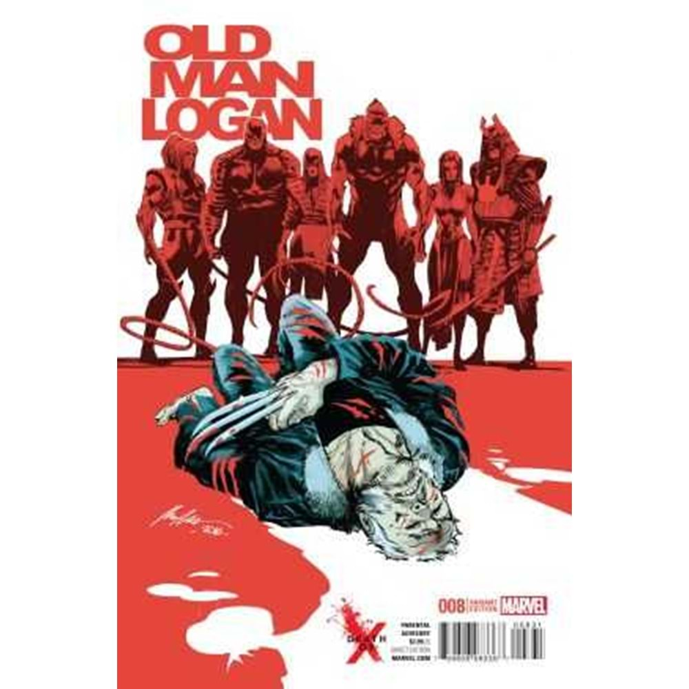 OLD MAN LOGAN (2016) # 8 DEATH OF X VARIANT