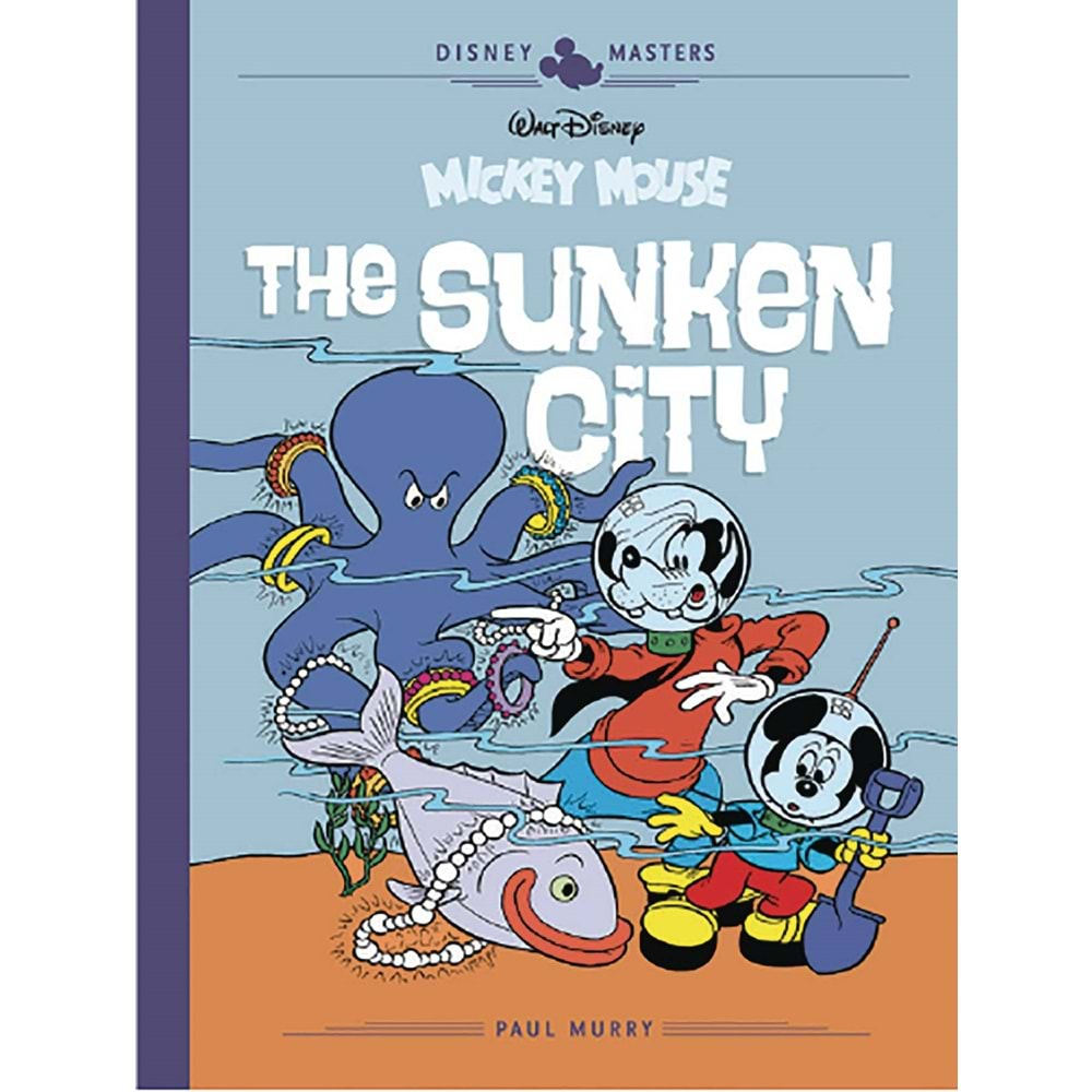 DISNEY MASTERS MICKEY MOUSE THE SUNKEN CITY HC