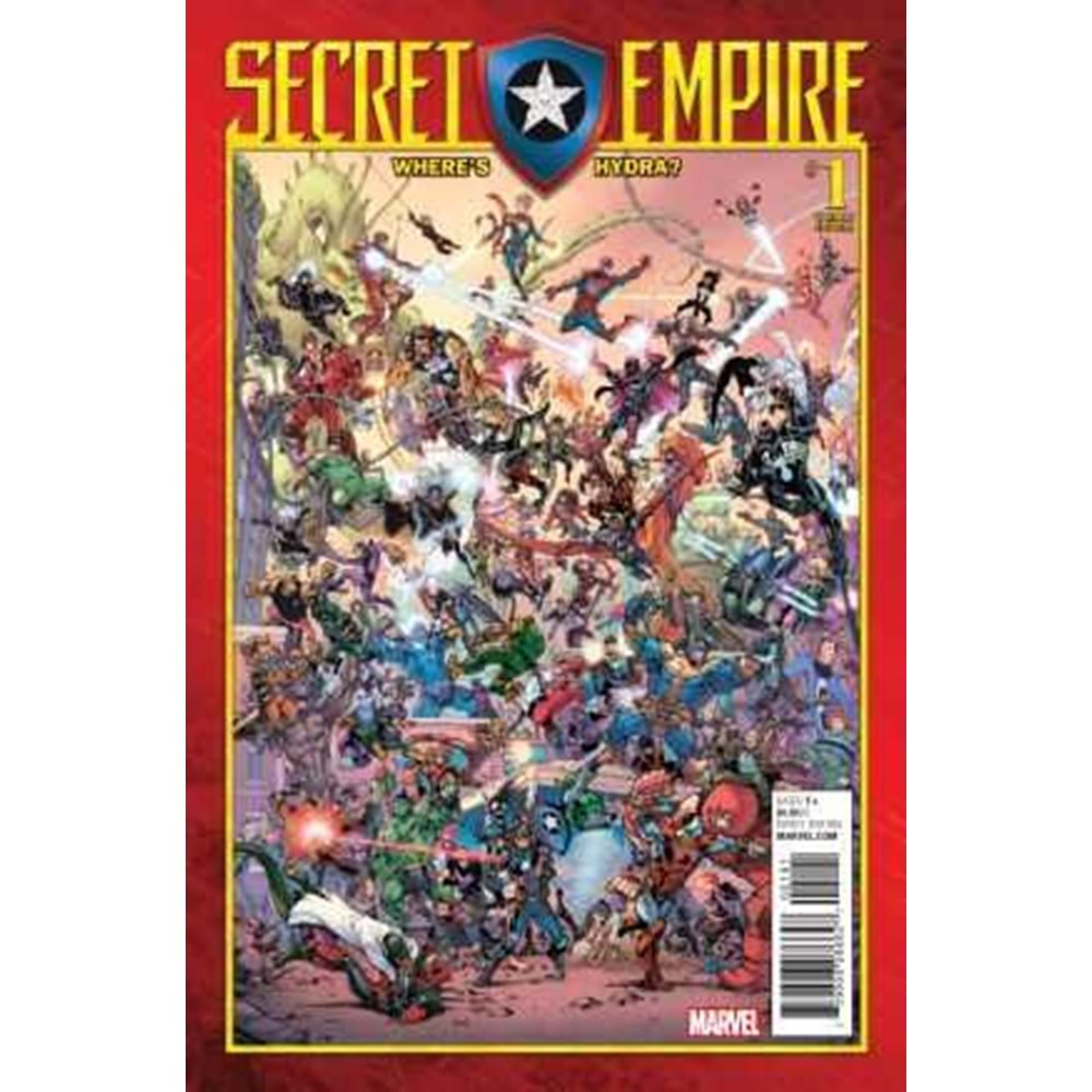 SECRET EMPIRE # 1 NAUCK PARTY VARIANT