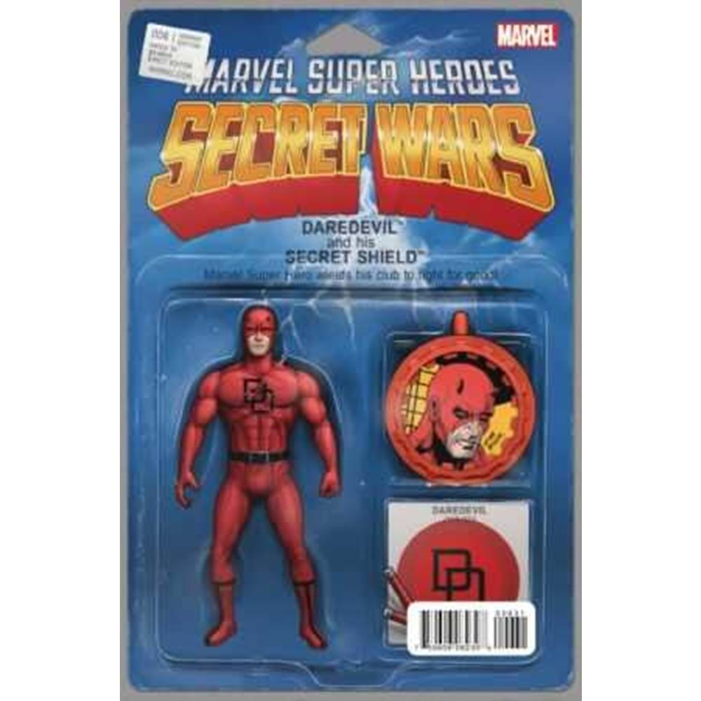 SECRET WARS (2015) # 6 CHRISTOPHER ACTION FIGURE VARIANT