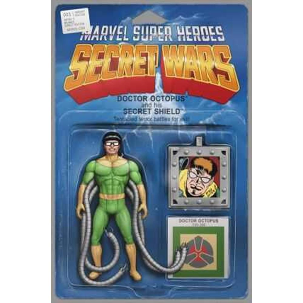 SECRET WARS (2015) # 3 CHRISTOPHER ACTION FIGURE VARIANT