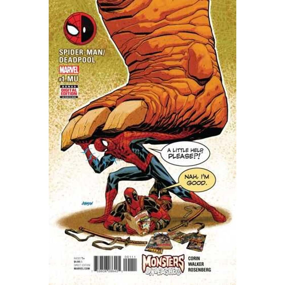 SPIDER-MAN DEADPOOL # 1.MU