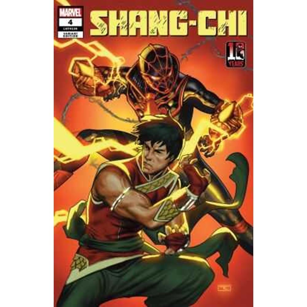 SHANG-CHI (2021) # 4 CLARKE MILES MORALES 10TH ANNIVERSARY VARIANT