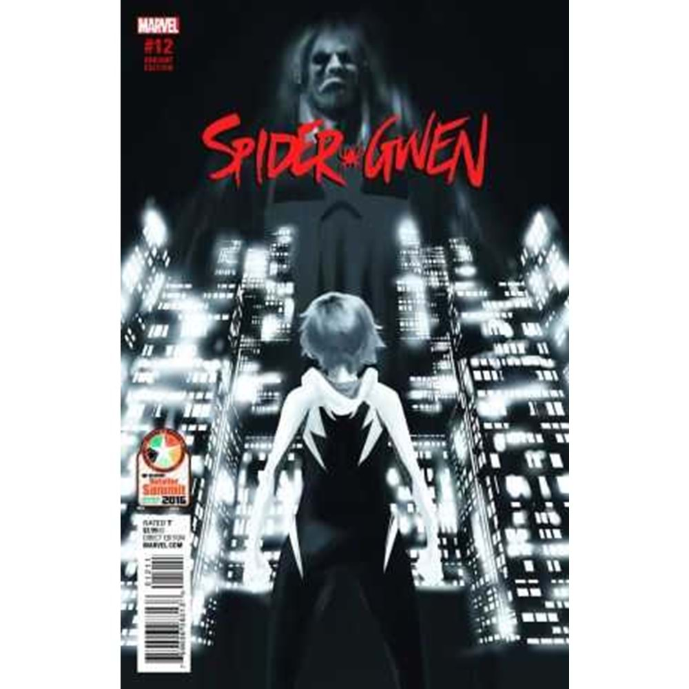 SPIDER-GWEN (2015 SECOND SERIES) # 12 DIAMOND RETAILER SUMMIT VARIANT