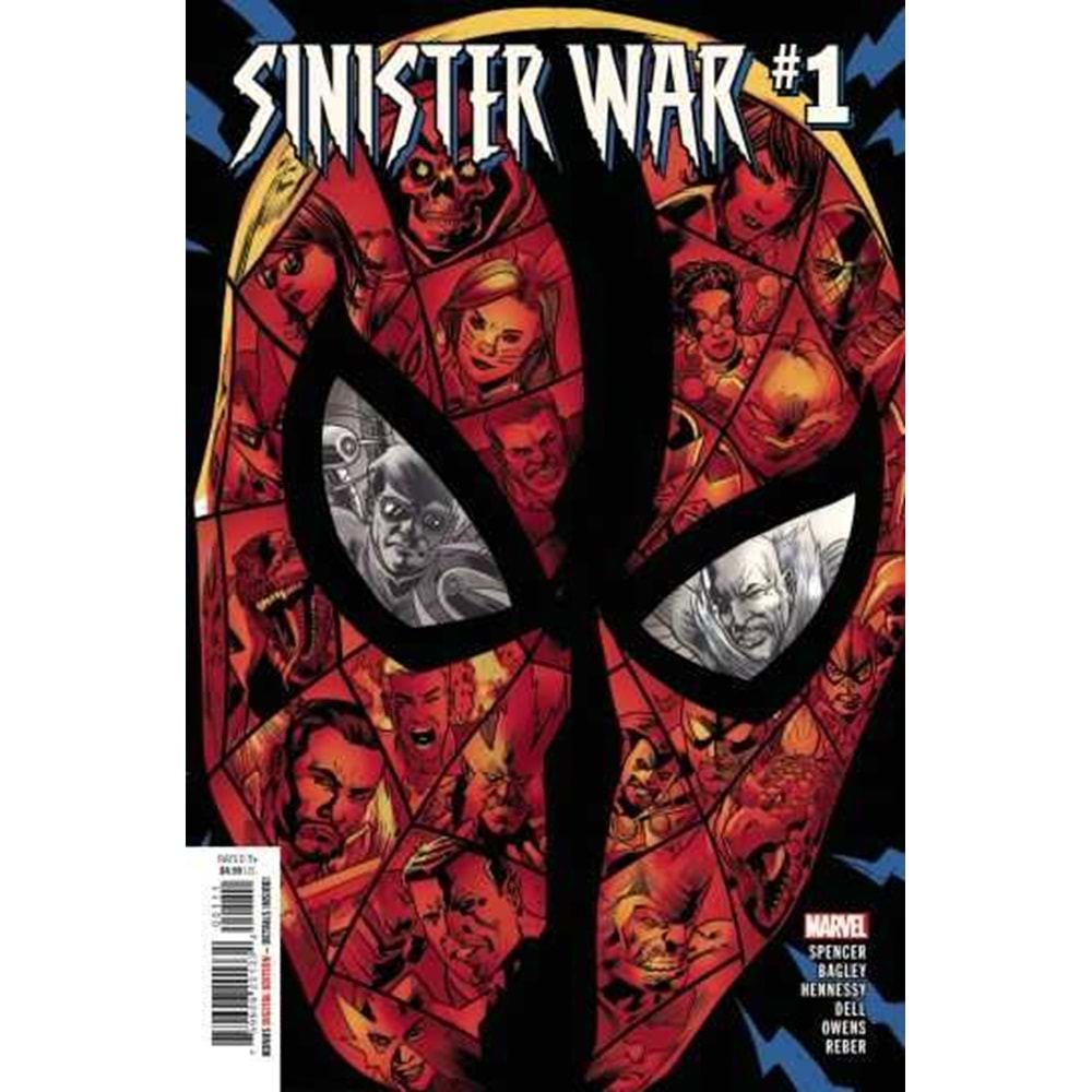 SINISTER WAR # 1-4 TAM SET