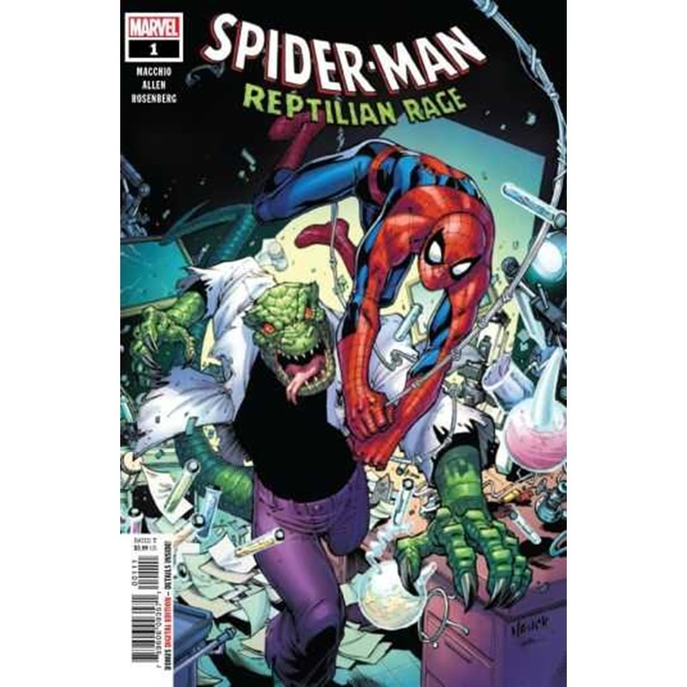 SPIDER-MAN REPTILIAN RAGE # 1