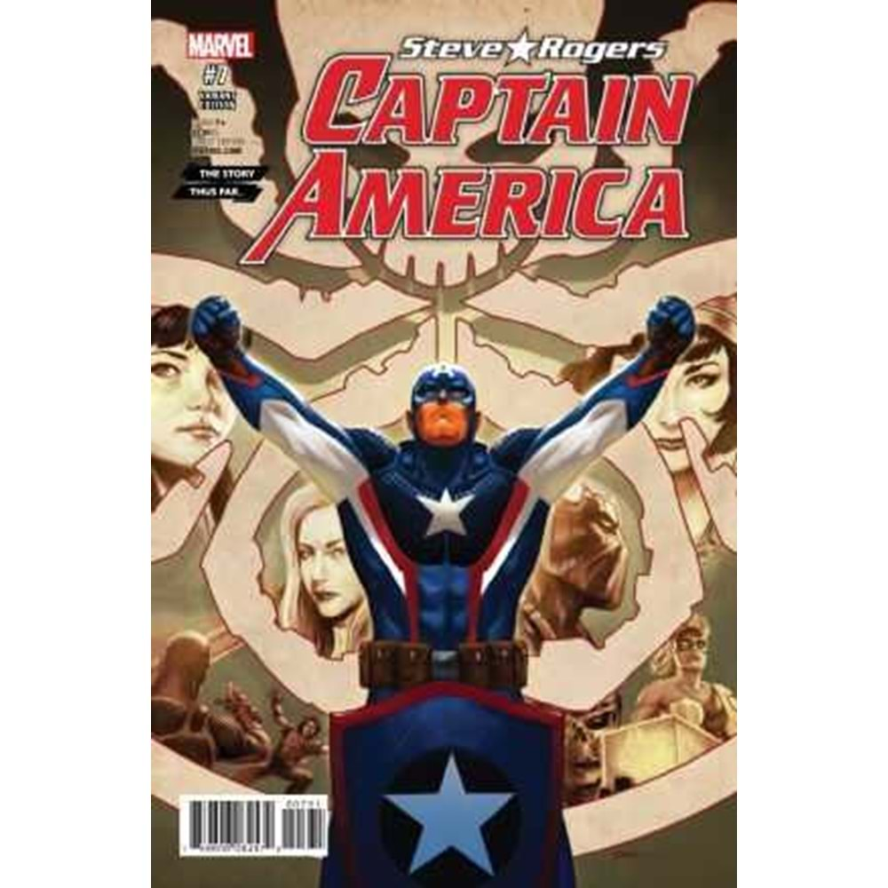 CAPTAIN AMERICA STEVE ROGERS # 7 EPTING THE STORY THUS FAR VARIANT