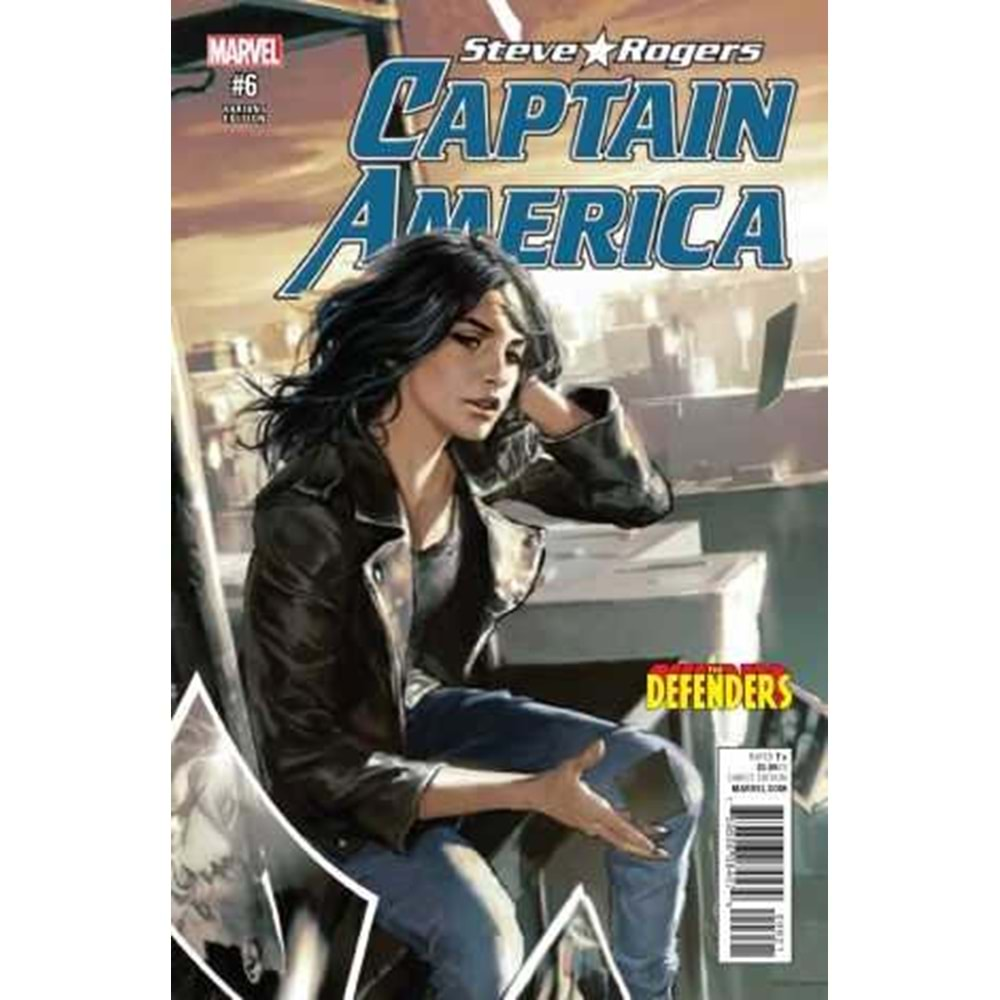 CAPTAIN AMERICA STEVE ROGERS # 6 PAREL DEFENDERS VARIANT