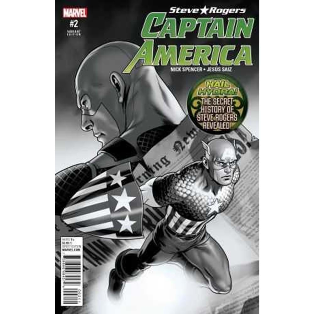 CAPTAIN AMERICA STEVE ROGERS # 2 SDCC LAUNCH VARIANT