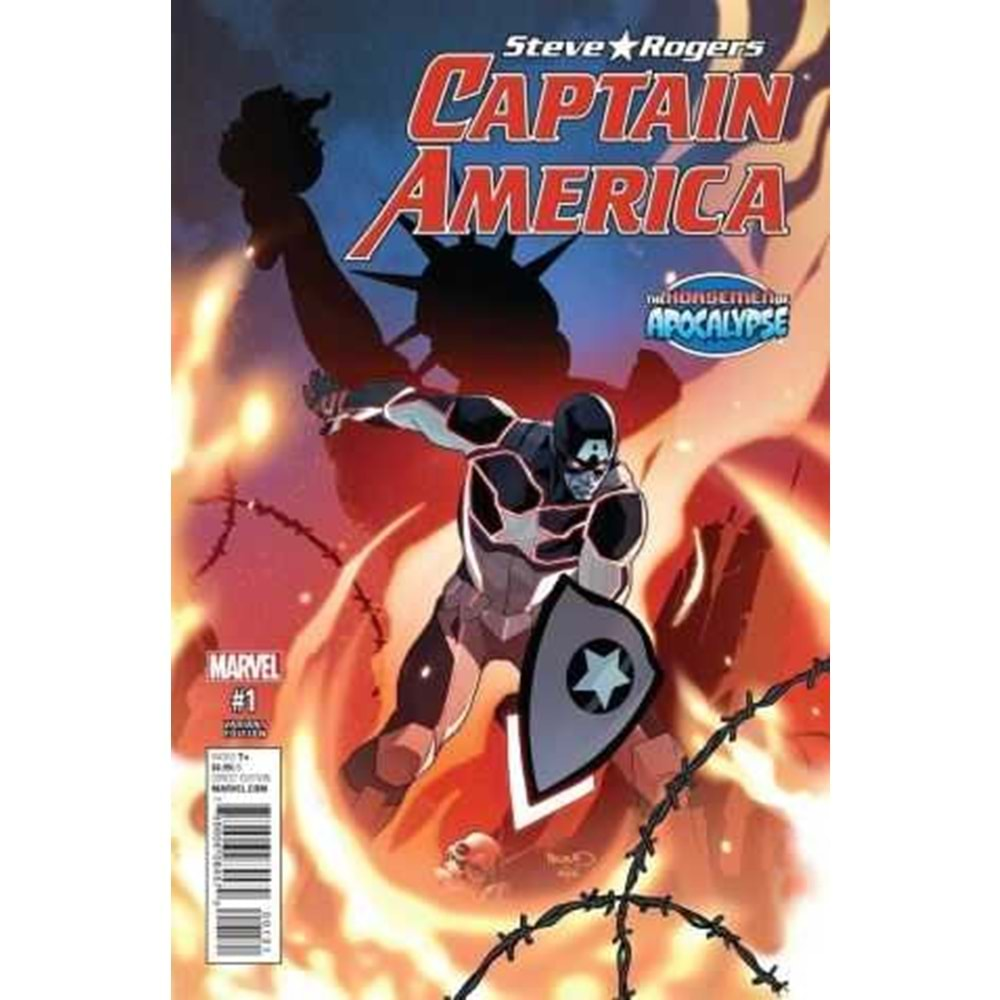 CAPTAIN AMERICA STEVE ROGERS # 1 RENAUD HOA VARIANT