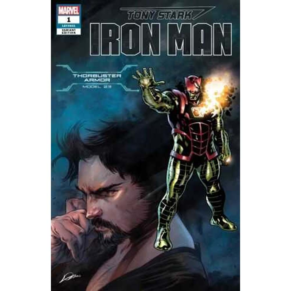 TONY STARK IRON MAN # 1 THORBUSTER ARMOR VARIANT