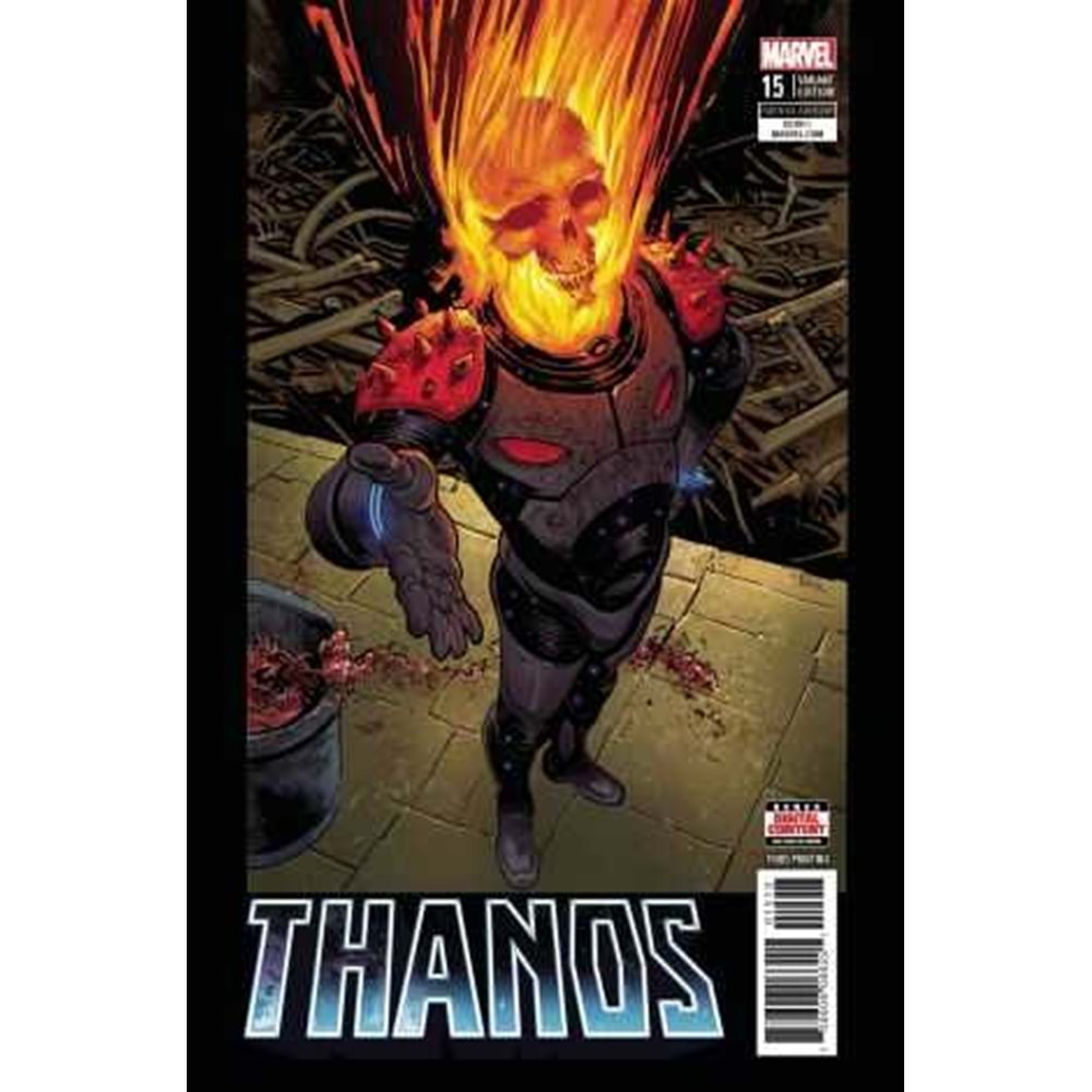 THANOS (2017) # 15 THIRD PRINTING SHAW VARIANT