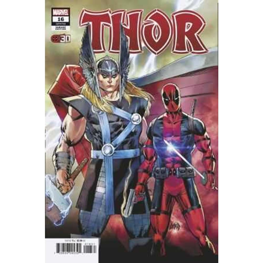 THOR (2020) # 16 LIEFELD DEADPOOL 30TH ANNIVERSARY VARIANT