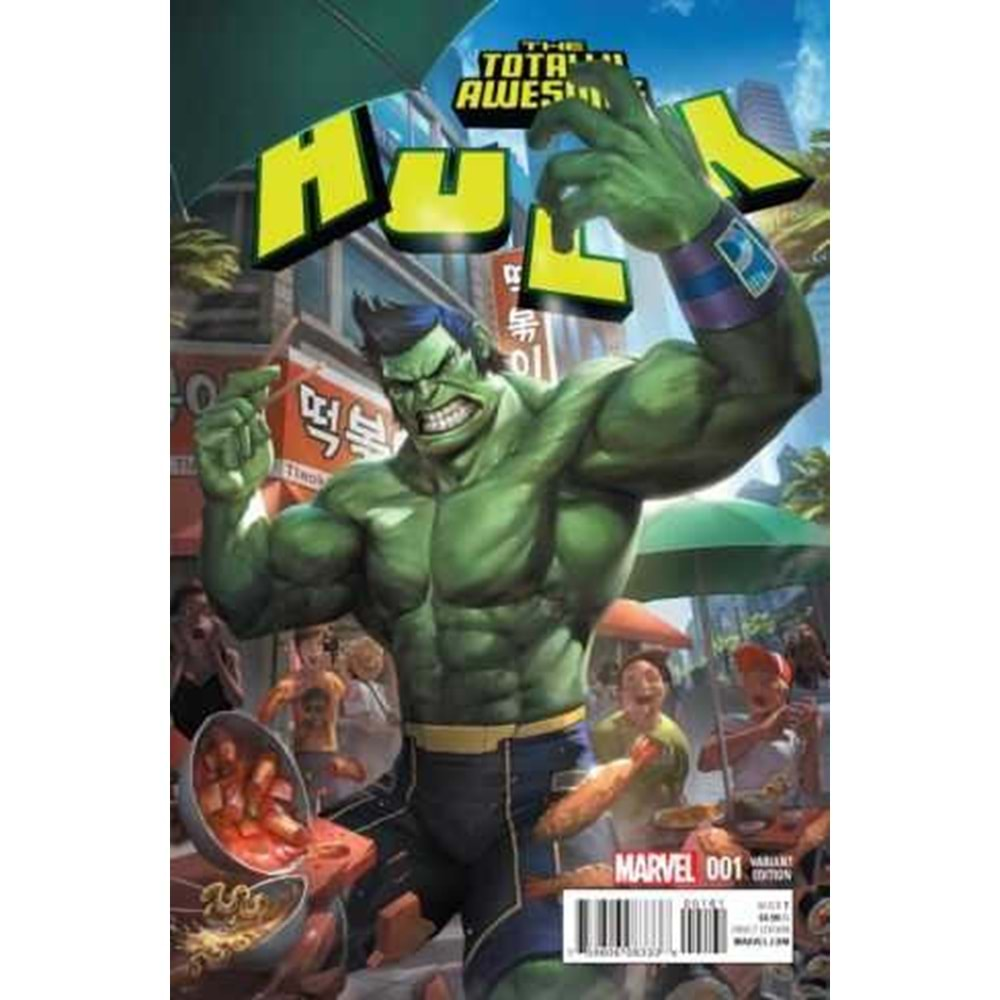 TOTALLY AWESOME HULK # 1 1:25 WOO VARIANT