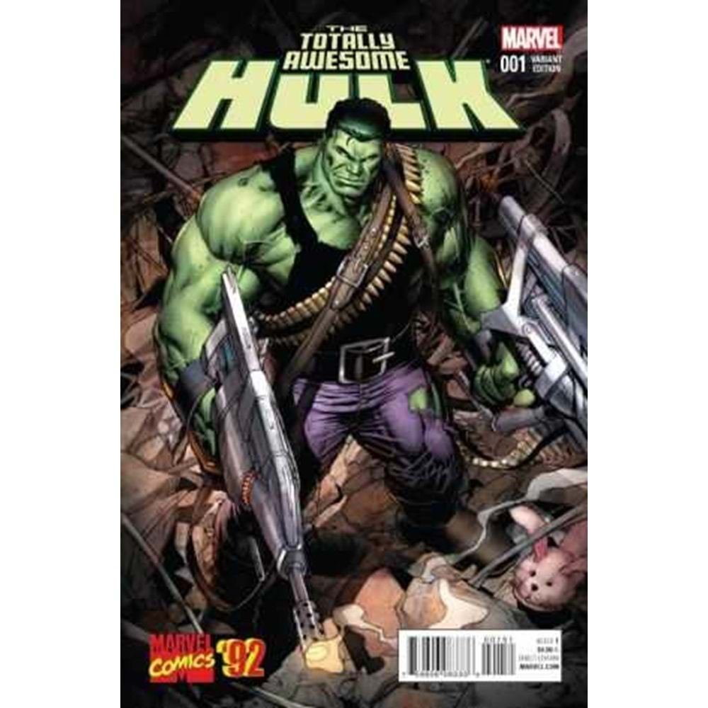 TOTALLY AWESOME HULK # 1 1:20 KEOWN MARVEL 92 VARIANT