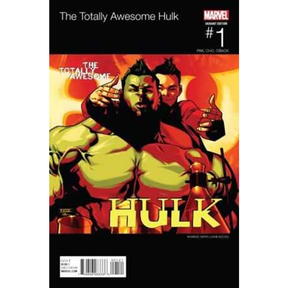 TOTALLY AWESOME HULK # 1 MAHMUD ASRAR HIP HOP VARIANT