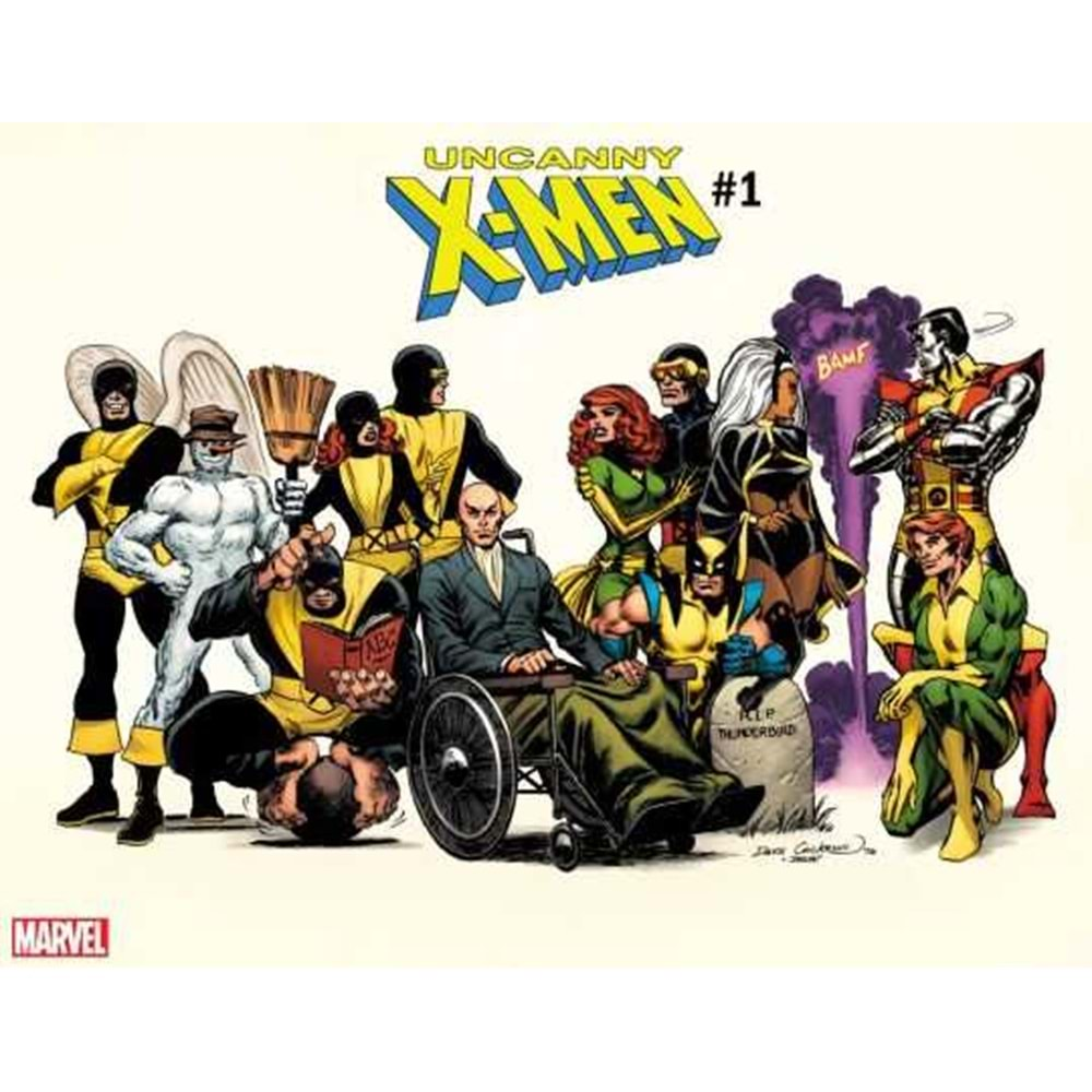 UNCANNY X-MEN (2018) # 1 COCKRUM HIDDEN GEM WRAPAROUND VARIANT