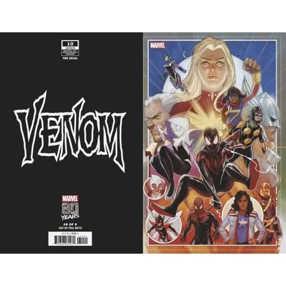 VENOM (2018) # 10 NOTO MARVEL 80TH ANNIVERSARY VARIANT