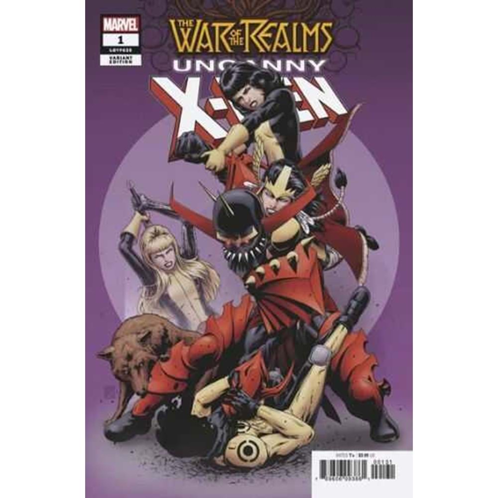 WAR OF THE REALMS UNCANNY X-MEN # 1 1:50 CHRISTOPHER VARIANT