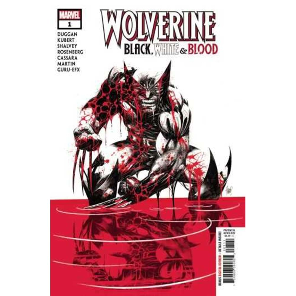 WOLVERINE BLACK WHITE & BLOOD # 1-4 TAM SET