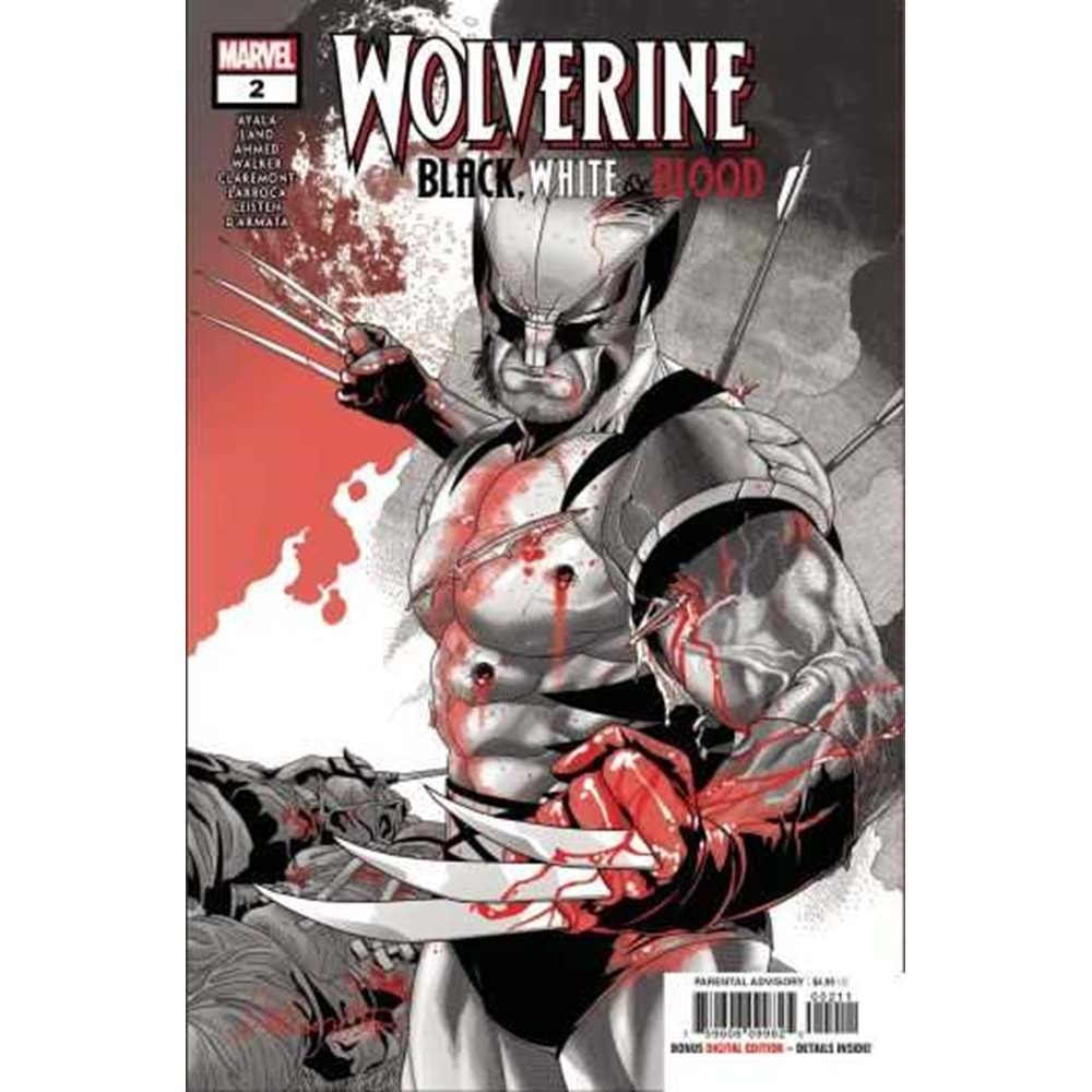 WOLVERINE BLACK WHITE & BLOOD # 1-4 TAM SET