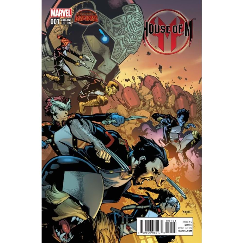 HOUSE OF M SECRET WARS # 1 1:25 ASRAR VARIANT