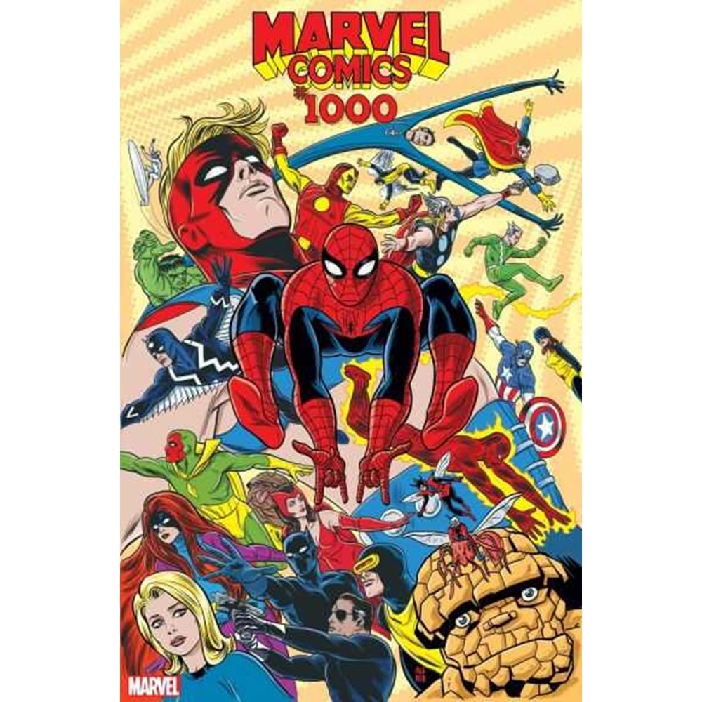 MARVEL COMICS # 1000 ALLRED 60S VARIANT