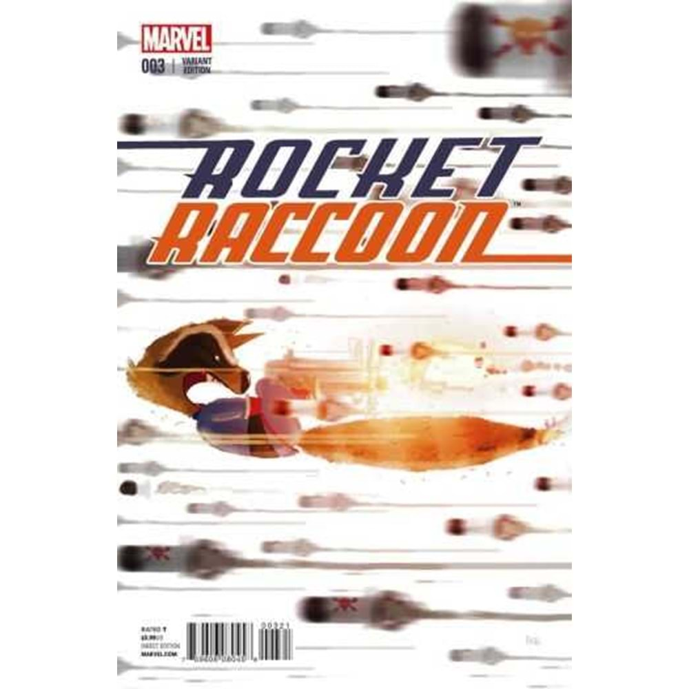 ROCKET RACCOON (2014) # 3 1:25 CAMPION VARIANT