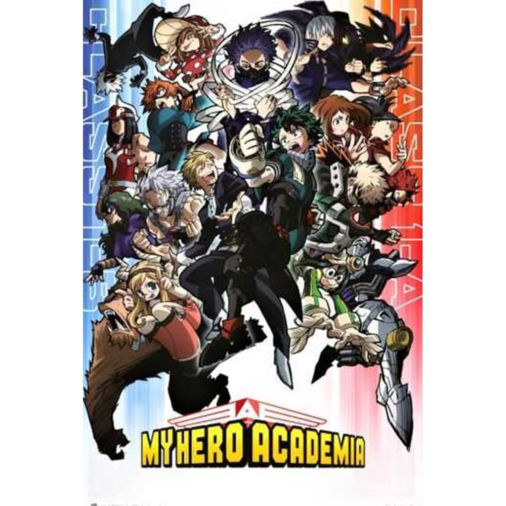 MY HERO ACADEMIA CLASS 1-A 1-B POSTER