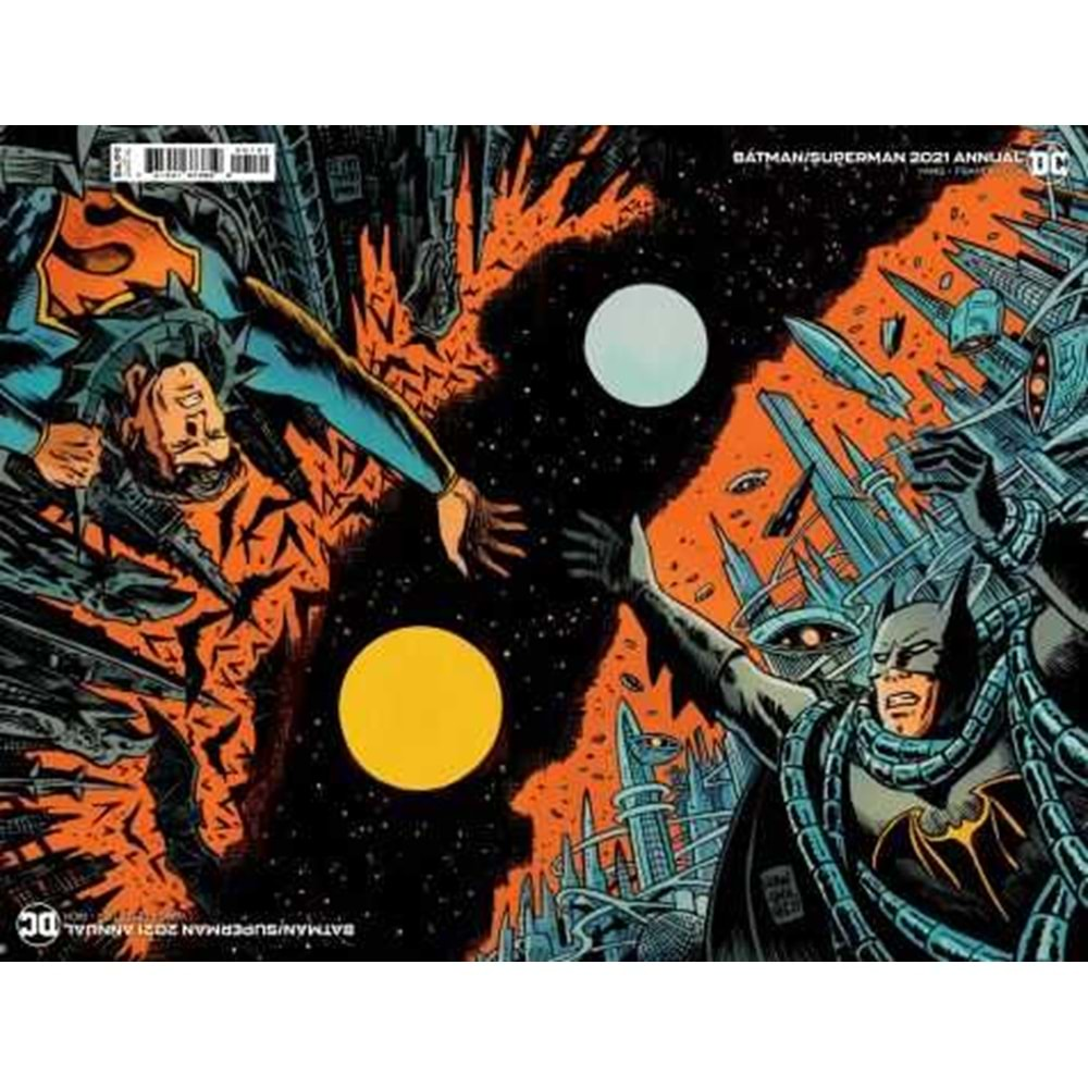 BATMAN SUPERMAN ANNUAL (2019) # 2021 FRANCAVILLA CARD STOCK VARIANT