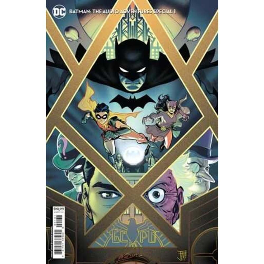 BATMAN THE AUDIO ADVENTURES SPECIAL # 1 (ONE SHOT) COVER B FRANCIS MANAPUL CARD STOCK VARIANT