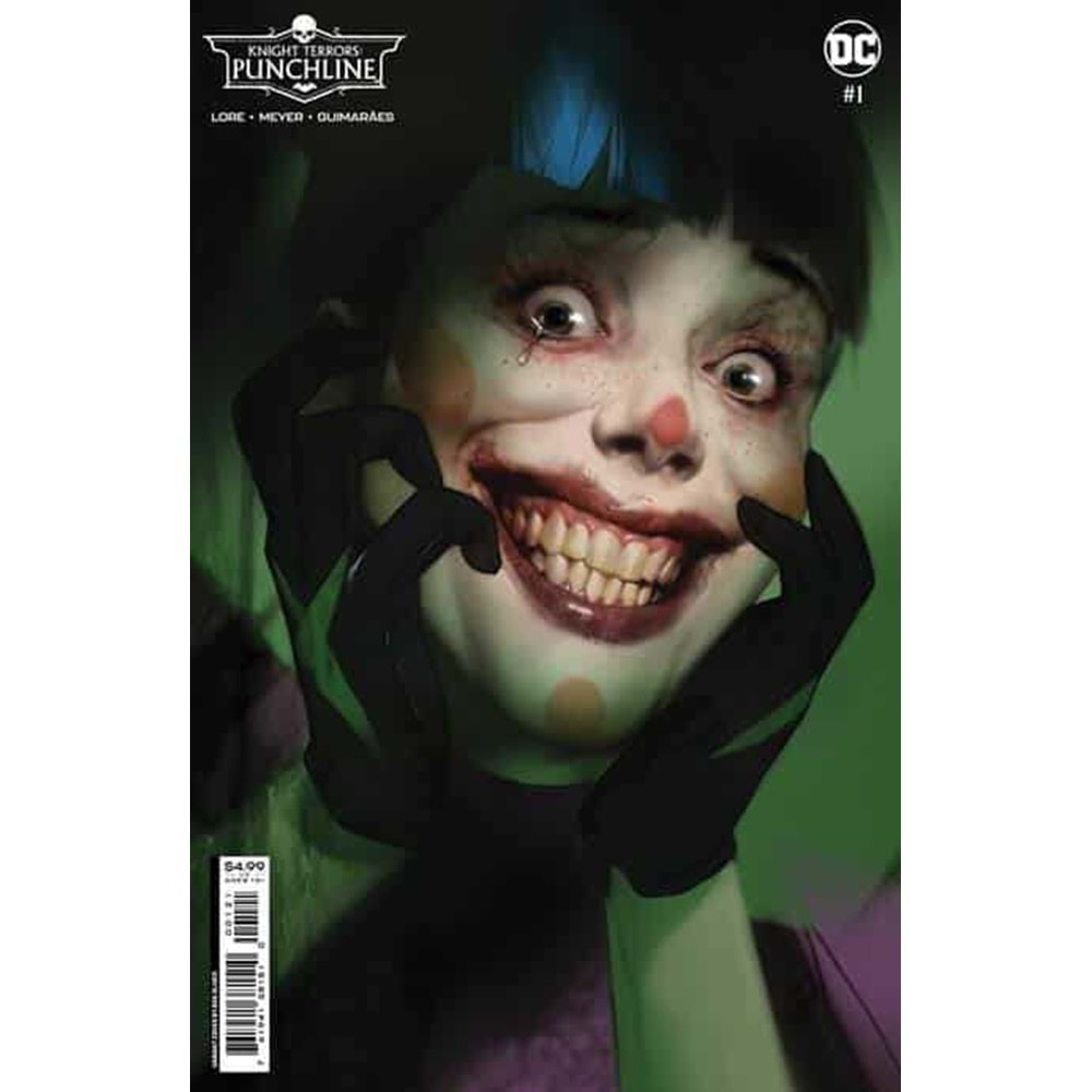 KNIGHT TERRORS PUNCHLINE # 1 (OF 2) COVER B BEN OLIVER CARD STOCK VARIANT