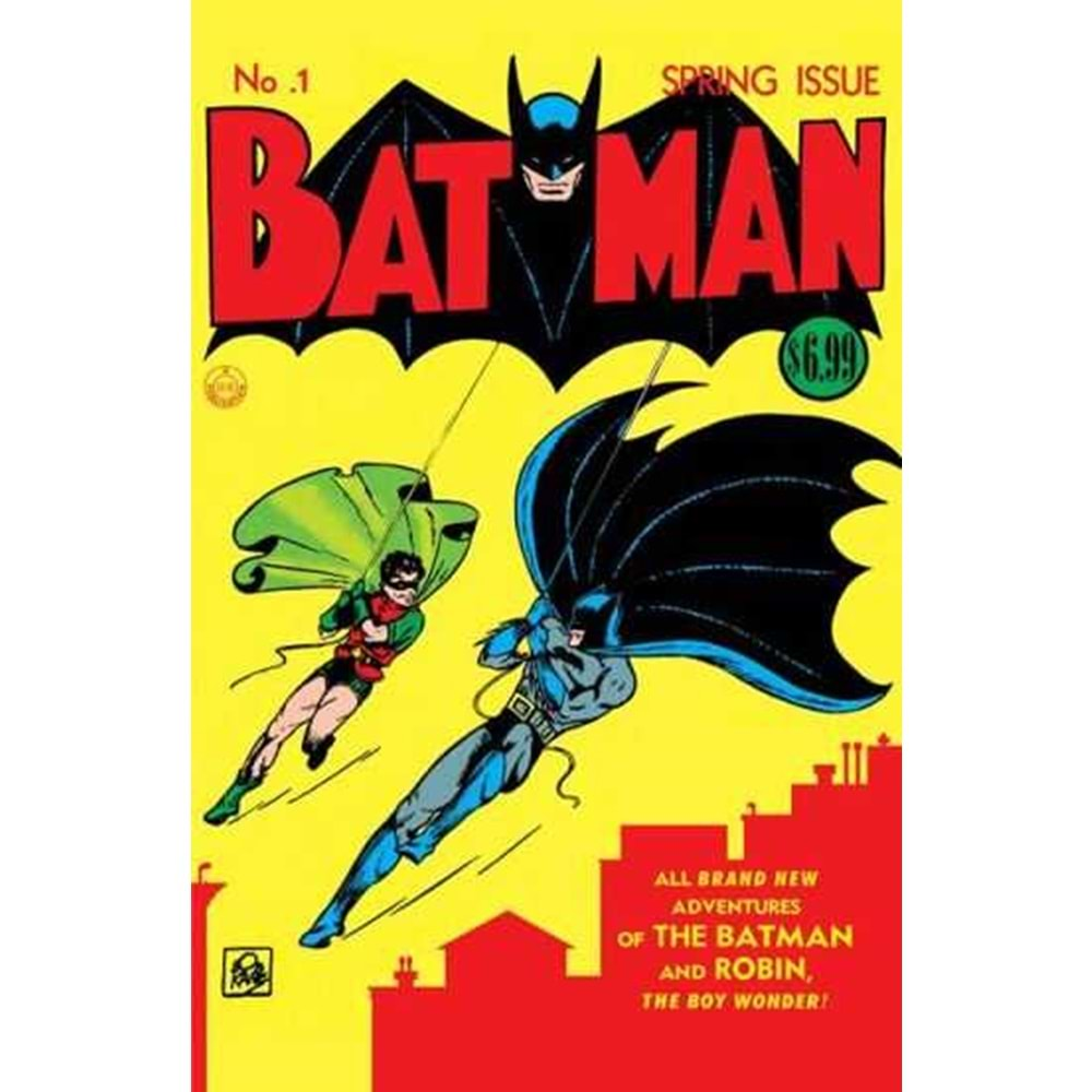 BATMAN # 1 FACSIMILE EDITION COVER A BOB KANE & JERRY ROBINSON