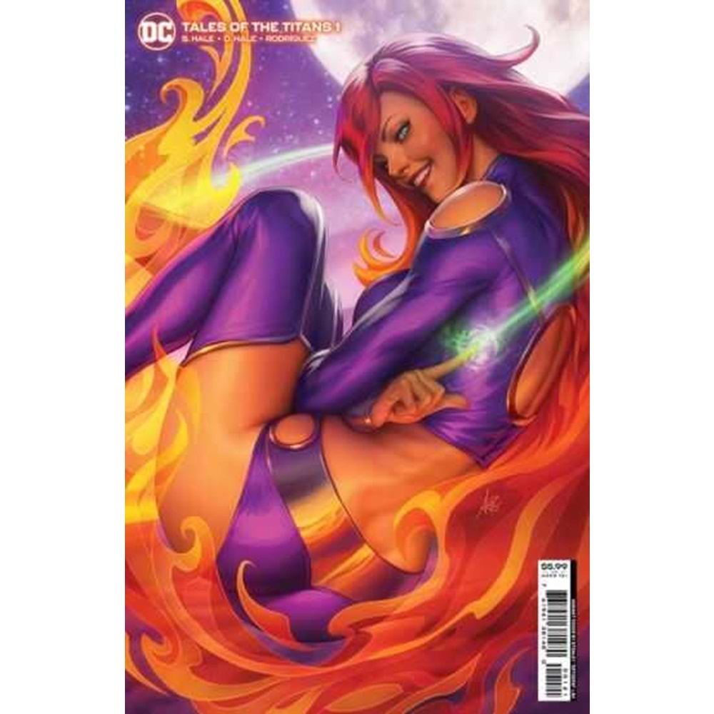TALES OF THE TITANS # 1 (OF 4) COVER B STANLEY ARTGERM LAU CARD STOCK VARIANT
