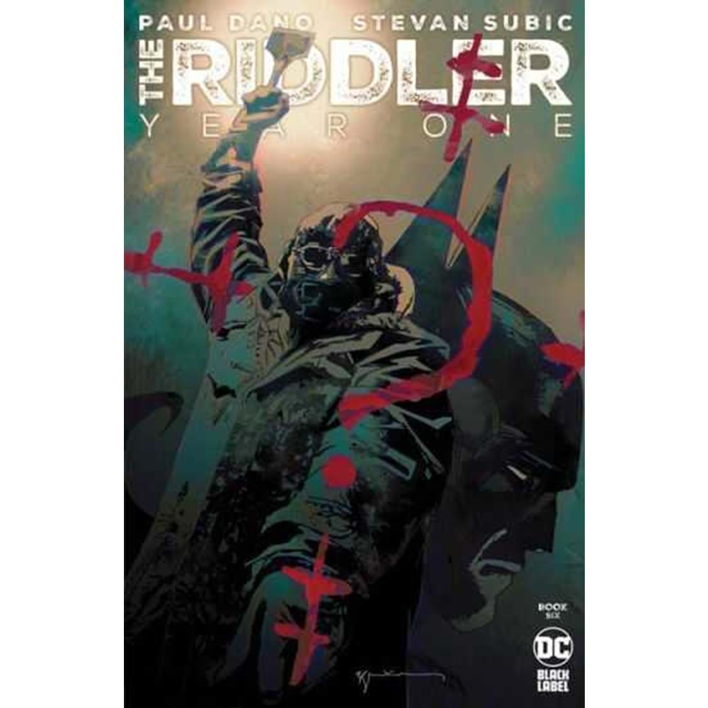 RIDDLER YEAR ONE # 6 (OF 6) COVER A BILL SIENKIEWICZ