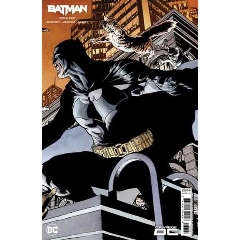 BATMAN (2016) # 137 COVER B JOE QUESADA CONNECTING CARD STOCK VARIANT (BATMAN CATWOMAN THE GOTHAM WAR)