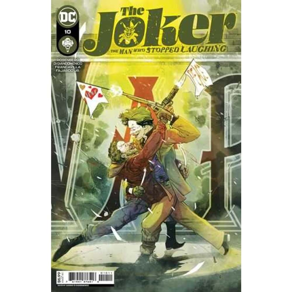 JOKER THE MAN WHO STOPPED LAUGHING # 10 COVER A CARMINE DI GIANDOMENICO