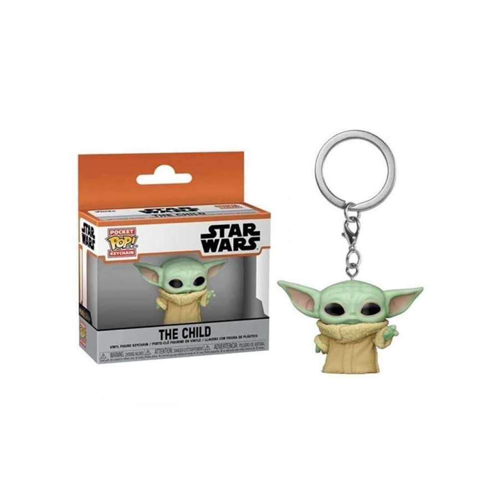 FUNKO POP STAR WARS MANDALORIAN THE CHILD KEYCHAIN
