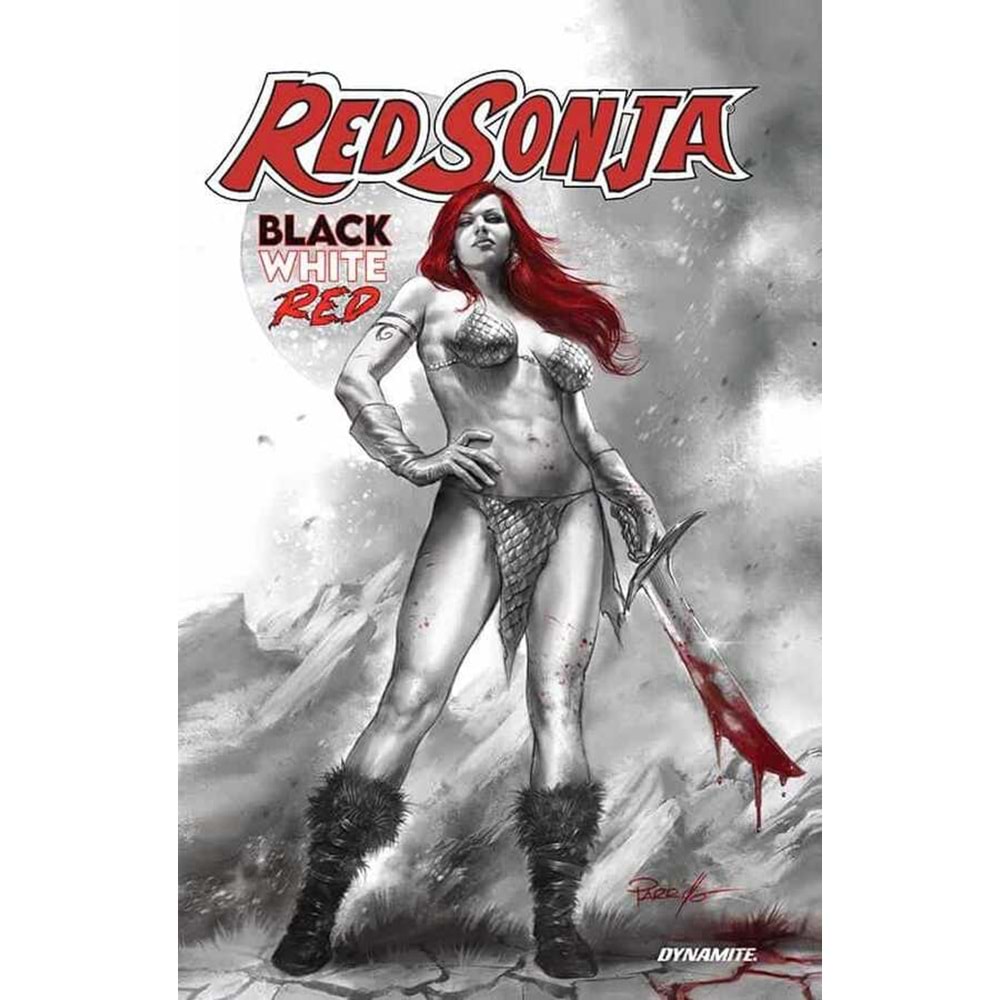 RED SONJA BLACK WHITE RED HC