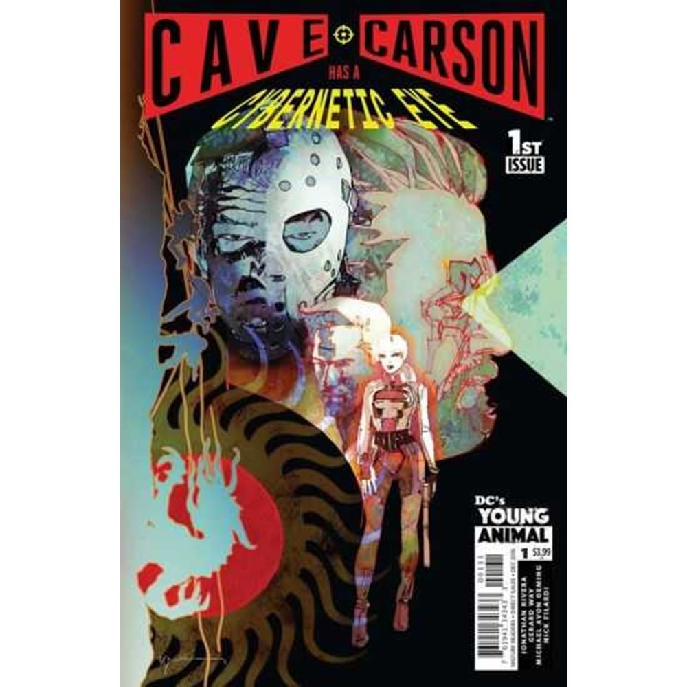 CAVE CARSON HAS A CYBERNETIC EYE # 1 SIENKIEWICZ VARIANT